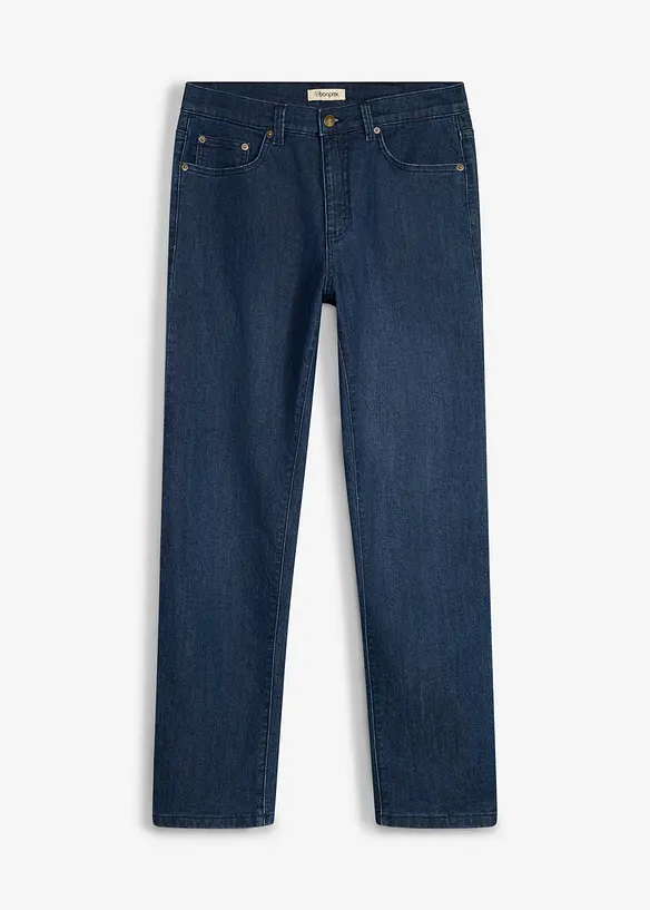 Jeans termici classic fit con fodera in jersey, straight, bonprix