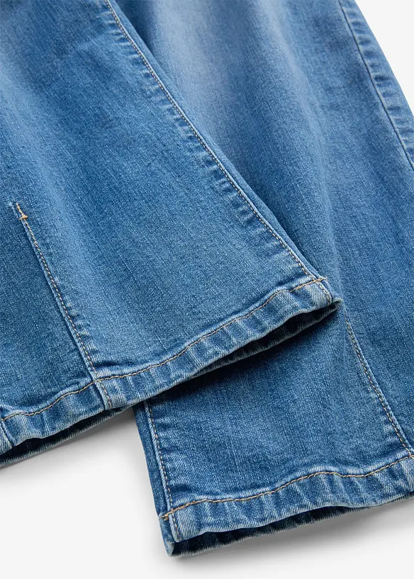 Jeans barrel, vita media, bonprix