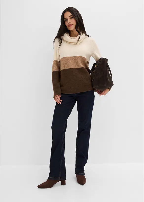 Maglione a collo alto, bonprix