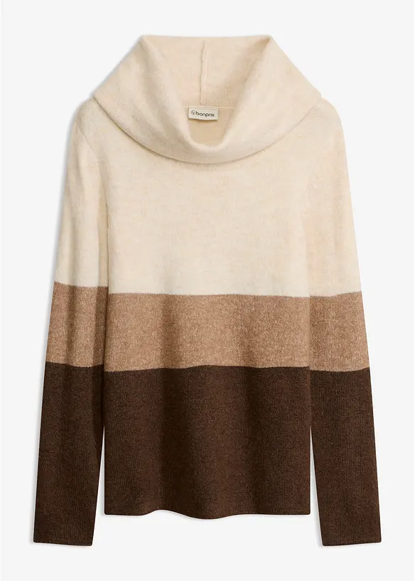 Maglione a collo alto, bonprix