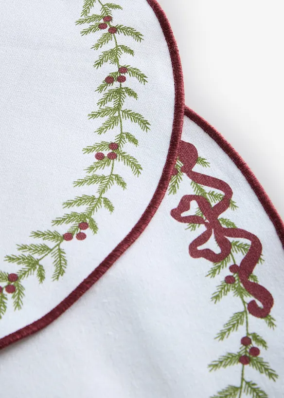 Tovagliette americane in cotone biologico (pacco da 2), bonprix