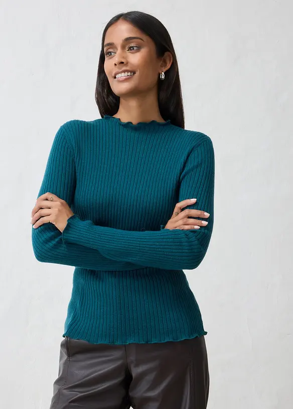 Maglione in fine lana merino, bonprix