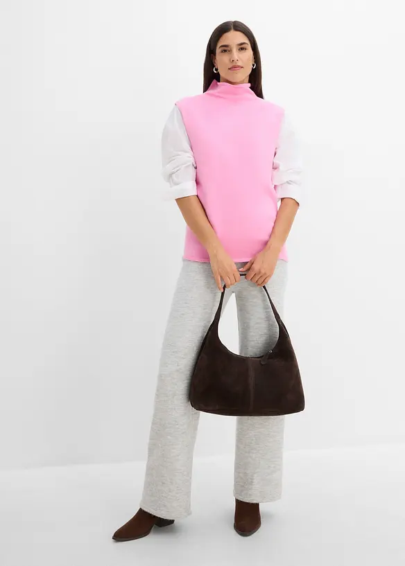 Gilet in maglia di puro cotone, bonprix