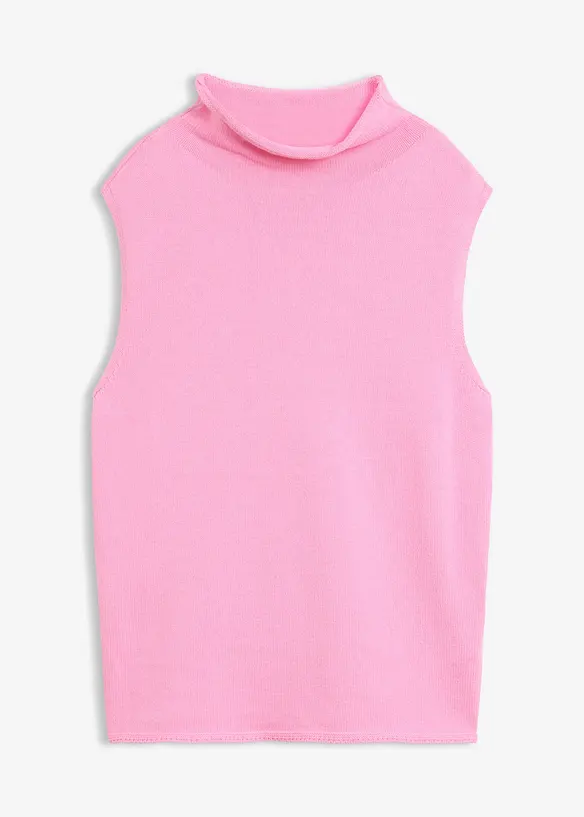Gilet in maglia di puro cotone, bonprix