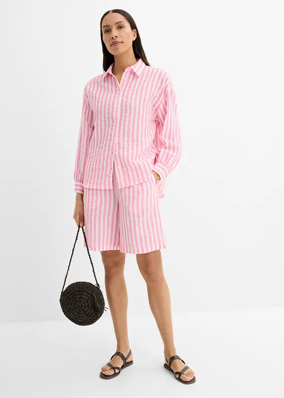 Camicia in mussola di puro cotone, bonprix