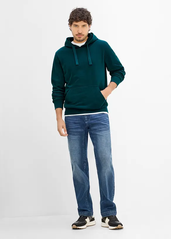 Felpa con cappuccio regular fit, bonprix