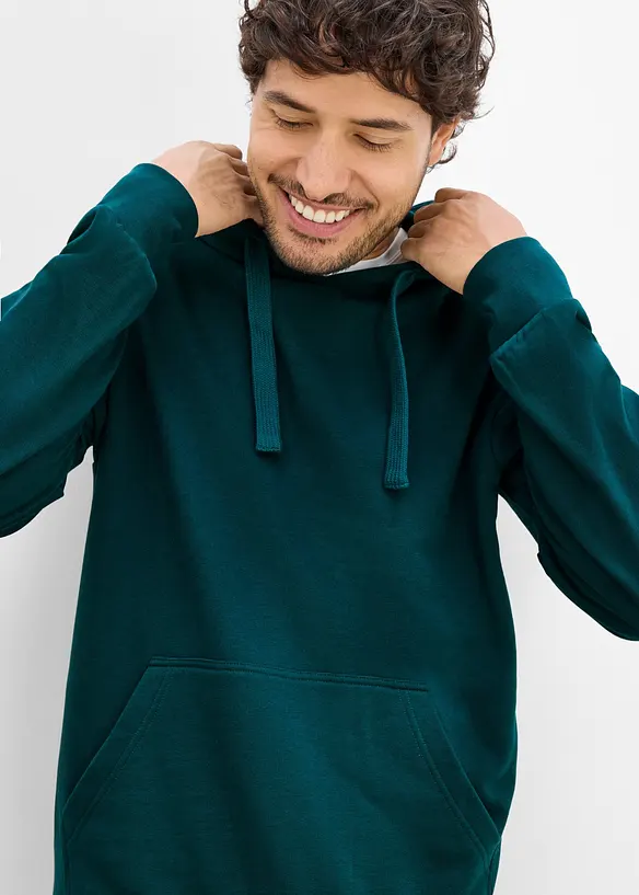 Felpa con cappuccio regular fit, bonprix