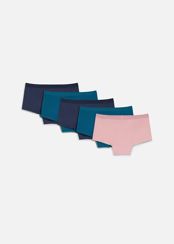 Panty con morbido cotone (pacco da 5), bonprix