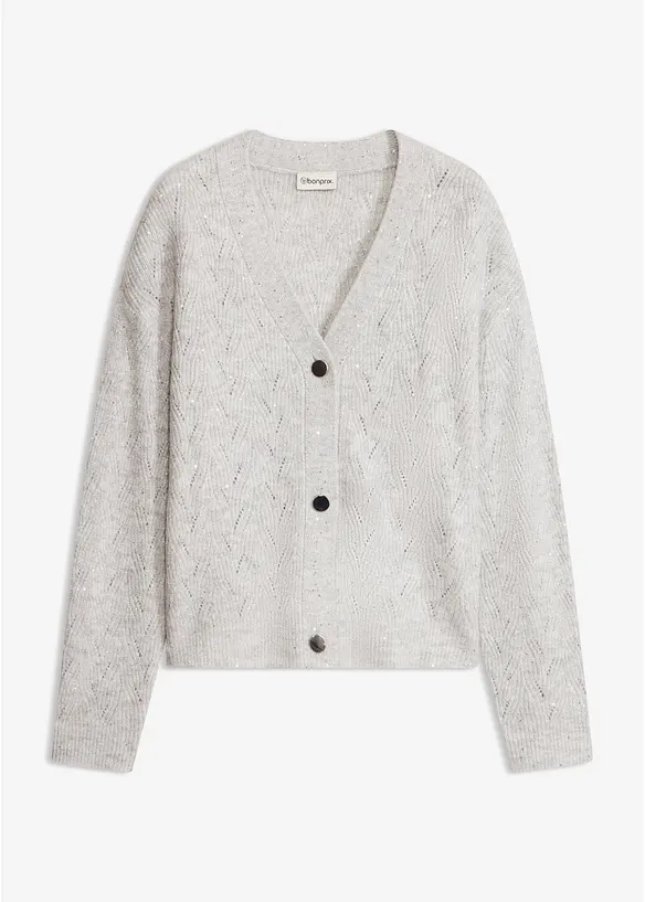 Cardigan traforato, bonprix