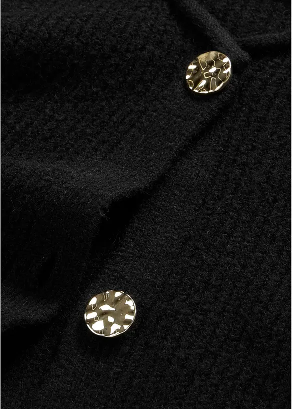 Gilet in maglia con bottoni decorativi, bonprix