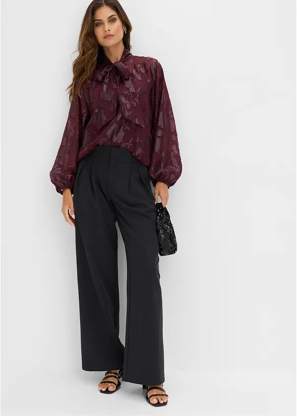 Blusa ricamata, bonprix