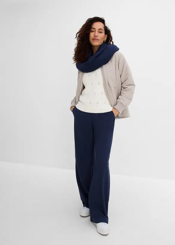 Pantaloni in misto viscosa, bonprix