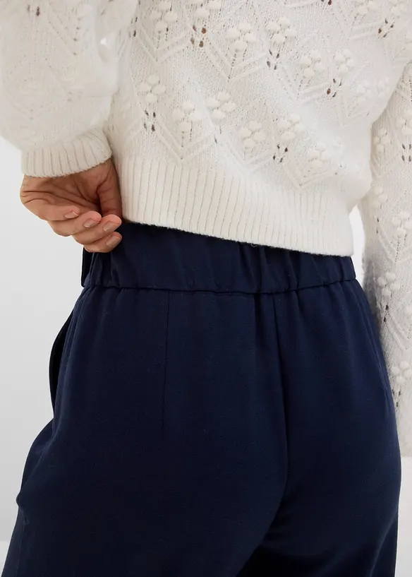 Pantaloni in misto viscosa, bonprix