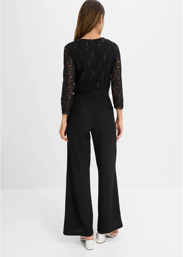 Tuta con pizzo, bonprix