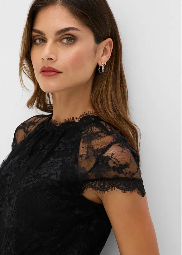 Tuta con pizzo, bonprix