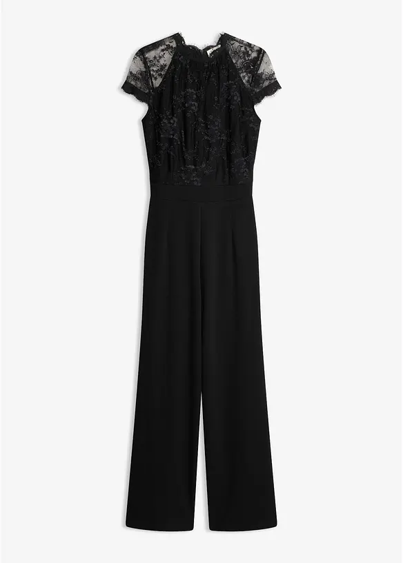 Tuta con pizzo, bonprix