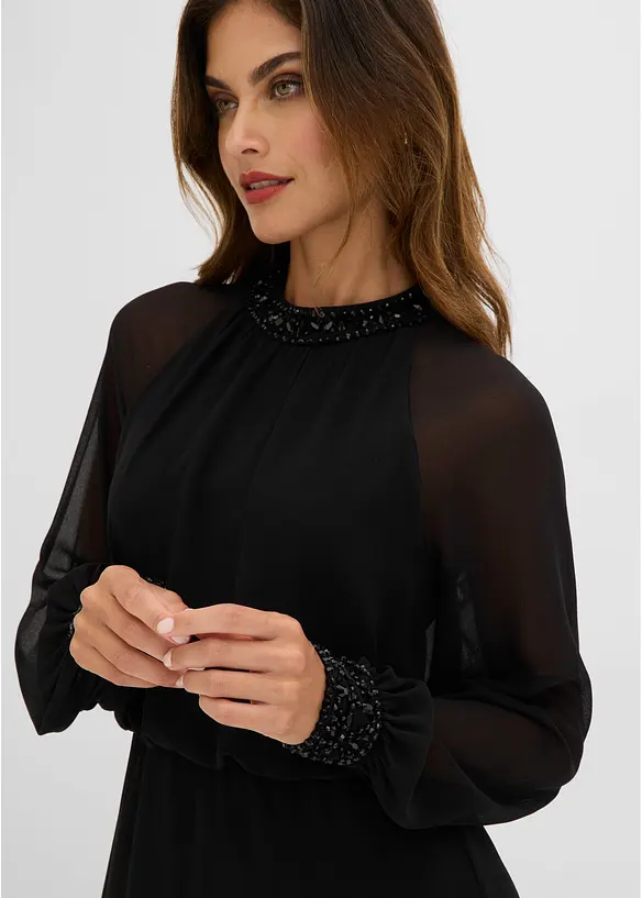 Abito da cocktail impreziosito da strass, bonprix