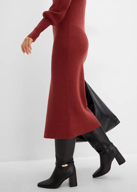 Abito in maglia di misto viscosa morbido, bonprix