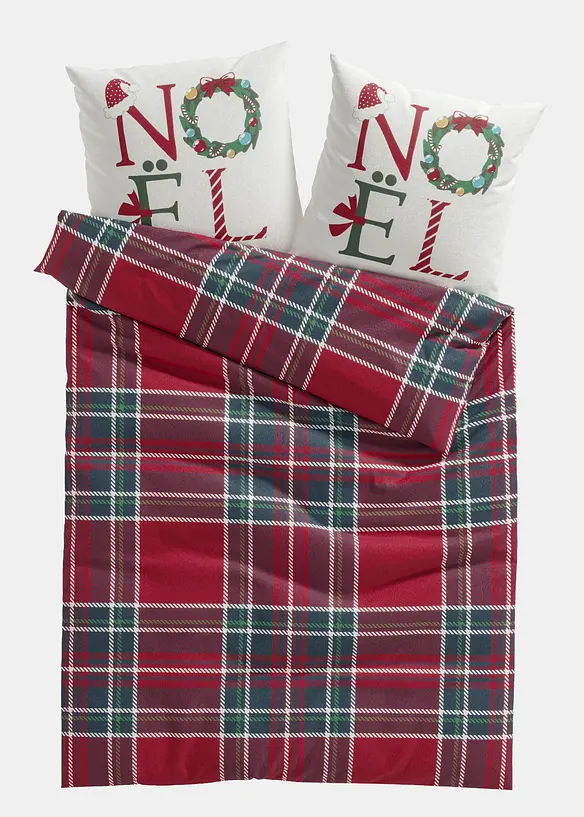 Biancheria da letto in flanella di misto cotone, bonprix