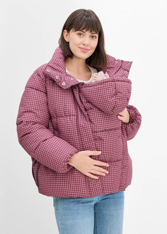 Giacca imbottita pr&eacute;maman 3 in 1 con inserto babywearing, bonprix