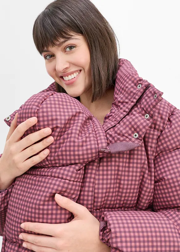 Giacca imbottita pr&eacute;maman 3 in 1 con inserto babywearing, bonprix