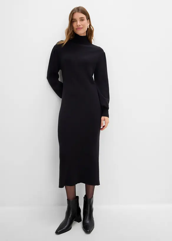 Abito in maglia di misto viscosa morbido, bonprix