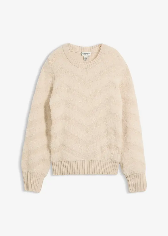 Maglione con filato soffice, bonprix