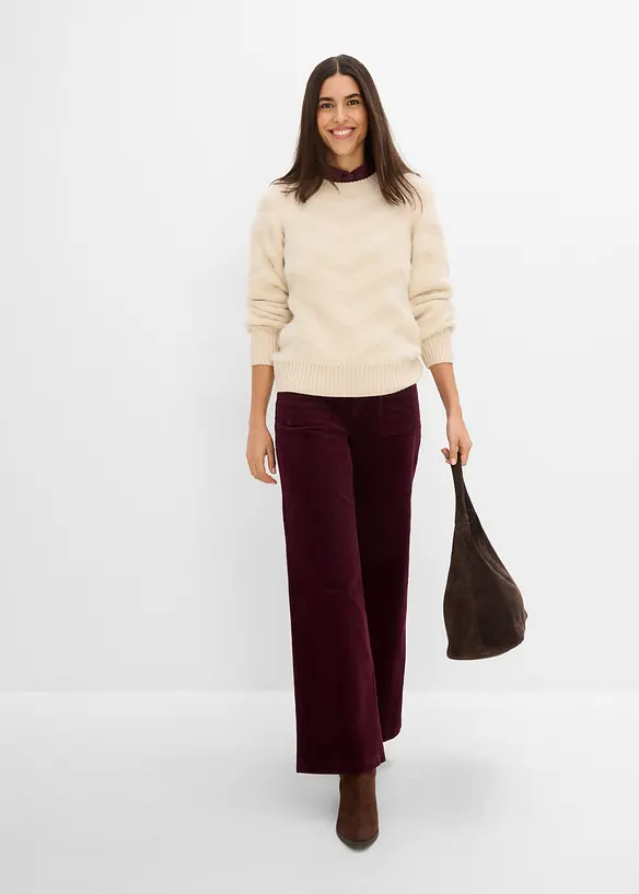 Maglione con filato soffice, bonprix