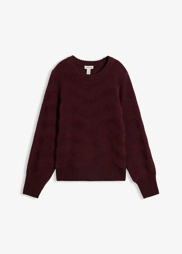 Maglione con filato soffice, bonprix