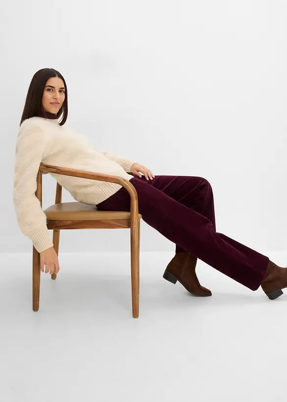 Maglione con filato soffice, bonprix