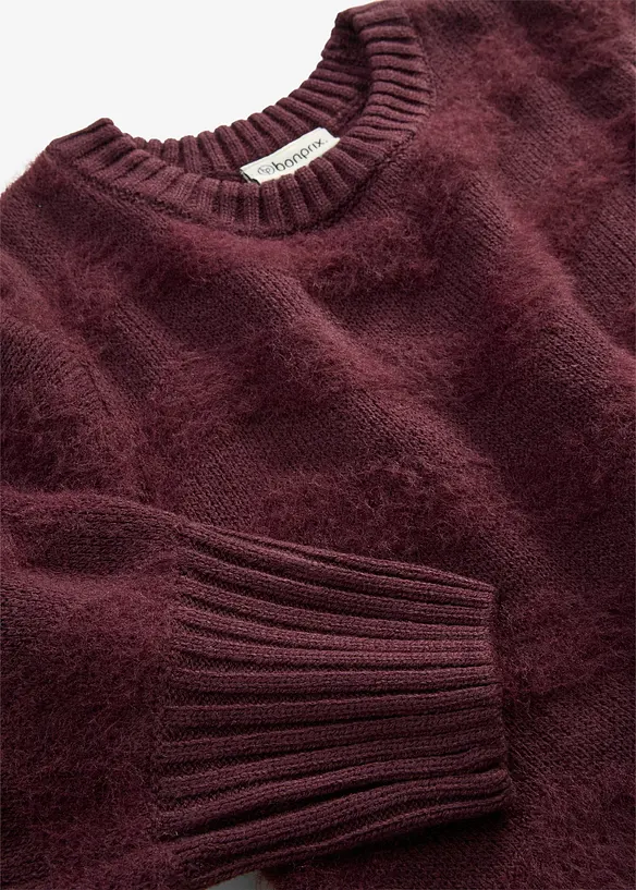 Maglione con filato soffice, bonprix