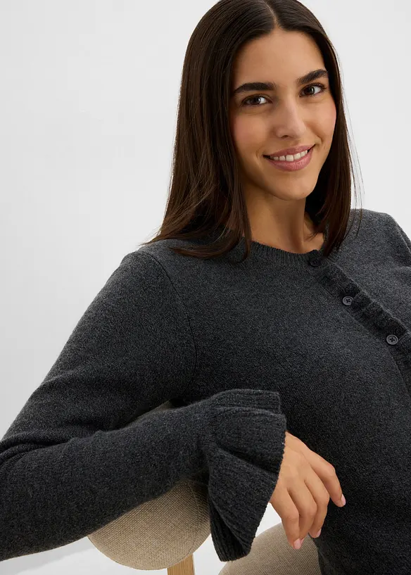 Cardigan traforato, bonprix