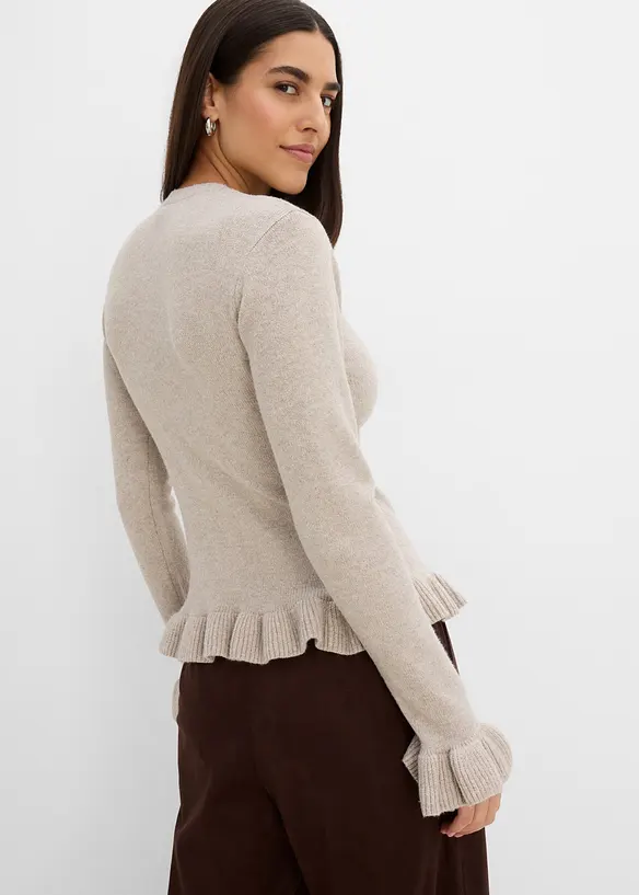 Cardigan traforato, bonprix