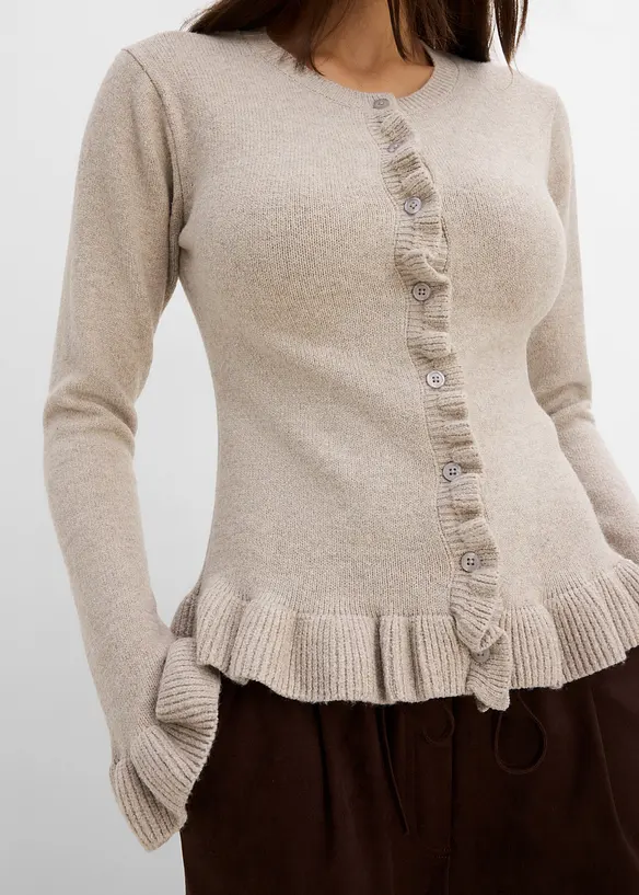 Cardigan traforato, bonprix