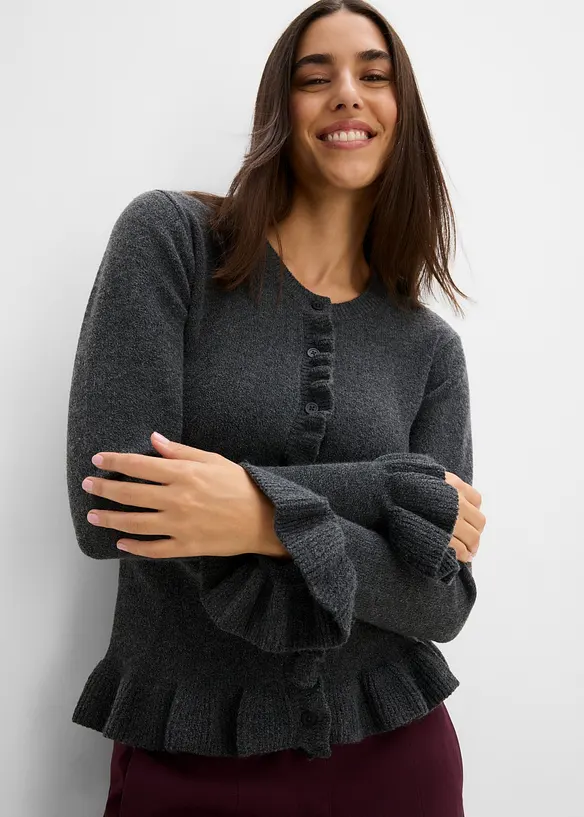 Cardigan traforato, bonprix