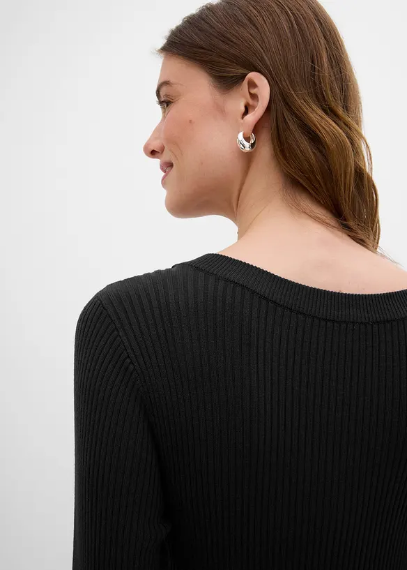 Abito in maglia di misto viscosa, bonprix