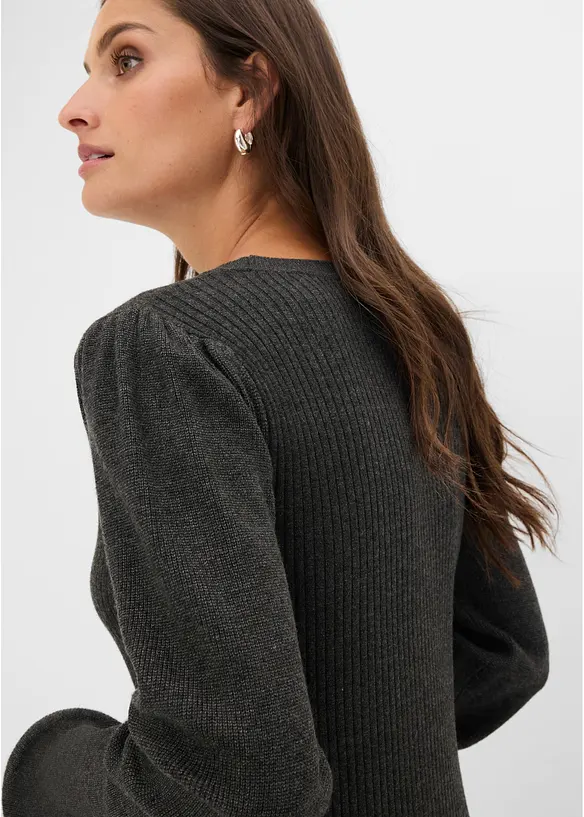 Maglione in misto viscosa morbido, bonprix