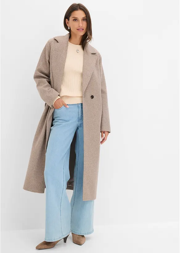 Maglione in misto viscosa morbido, bonprix