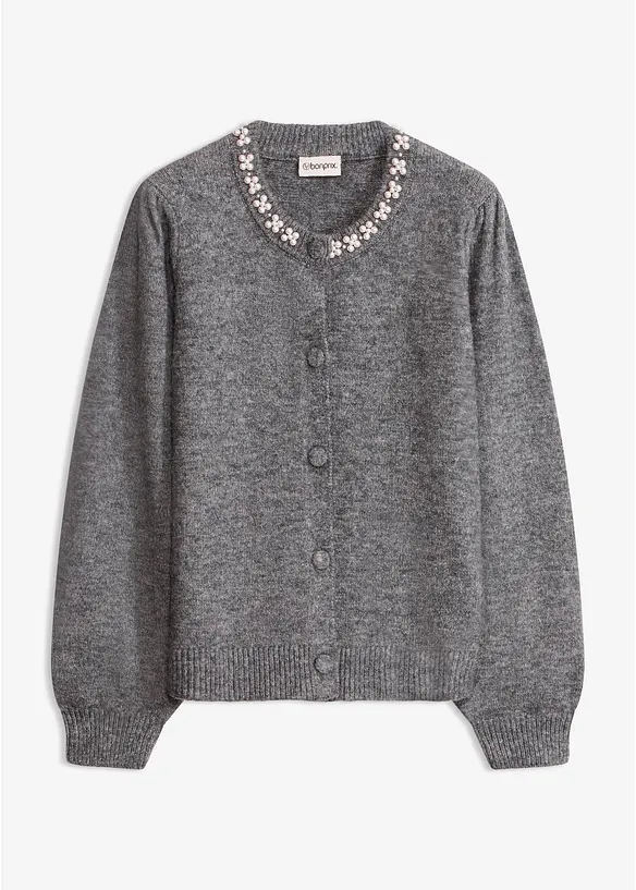 Cardigan con maniche a sbuffo, bonprix