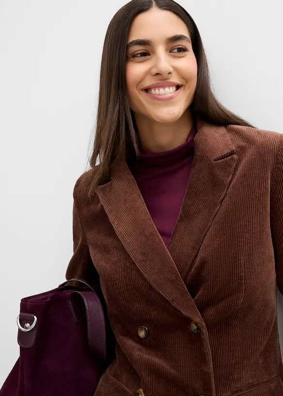 Blazer in velluto a coste, bonprix
