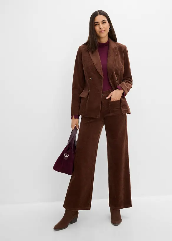 Blazer in velluto a coste, bonprix