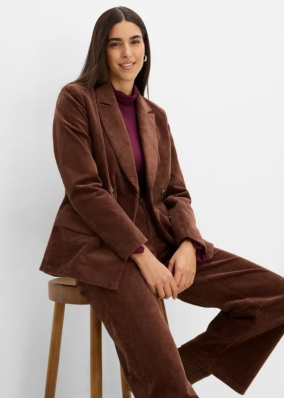 Blazer in velluto a coste, bonprix