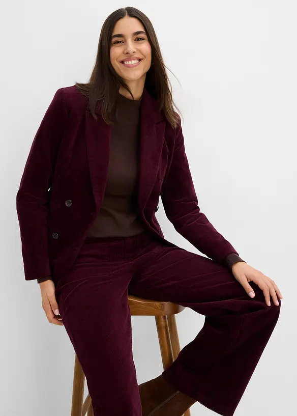 Blazer in velluto a coste, bonprix