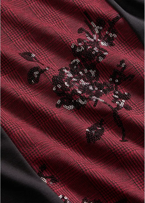 Maglia jacquard con ricami, bonprix