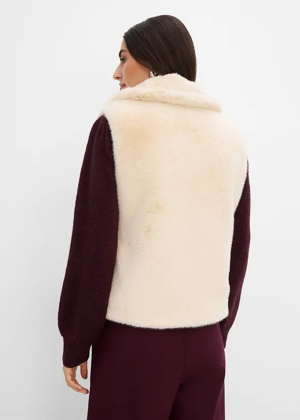 Gilet in pelliccia sintetica, bonprix