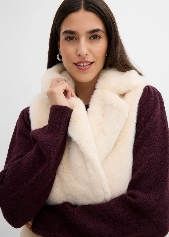 Gilet in pelliccia sintetica, bonprix
