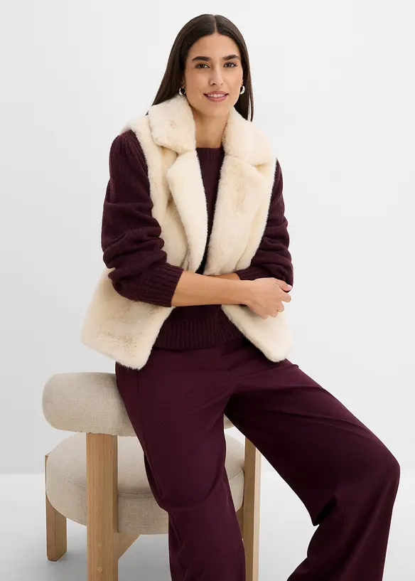 Gilet in pelliccia sintetica, bonprix