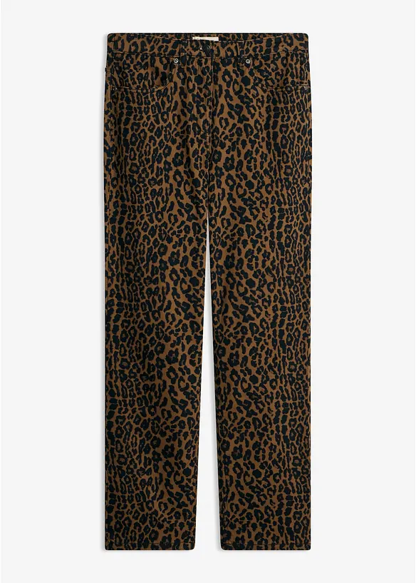 Pantaloni elasticizzati in cotone, bonprix
