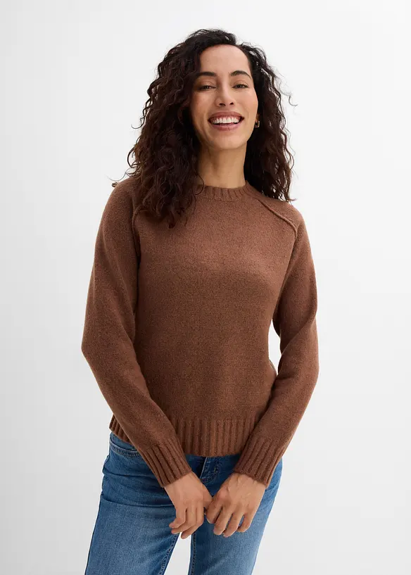 Maglione con maniche raglan, bonprix