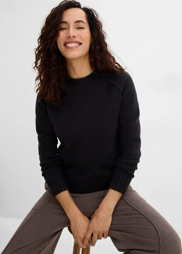 Maglione con maniche raglan, bonprix